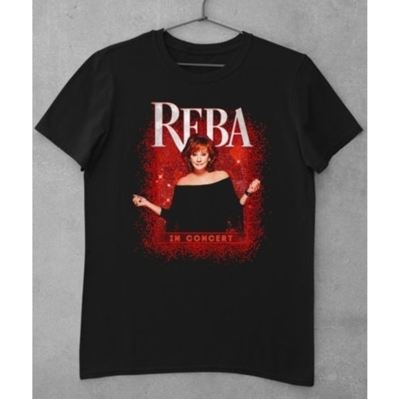 Tops - In Concert Reba Mcentire Shirt Reba T Shirt
